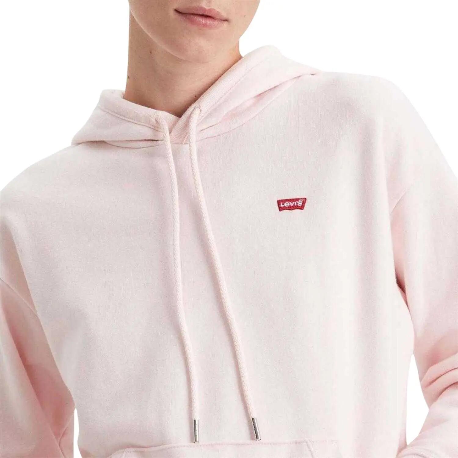 Kapuzenpullover für , leger Damen Pink 4/4