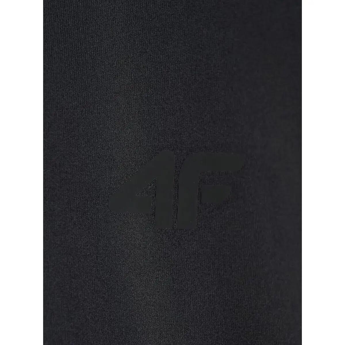 Maglia a maniche corte 4f modello M1830-NEGRO per uomini 5/5