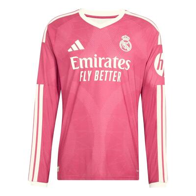 Real madrid third authentiek shirt met lange mouwen 2026/27