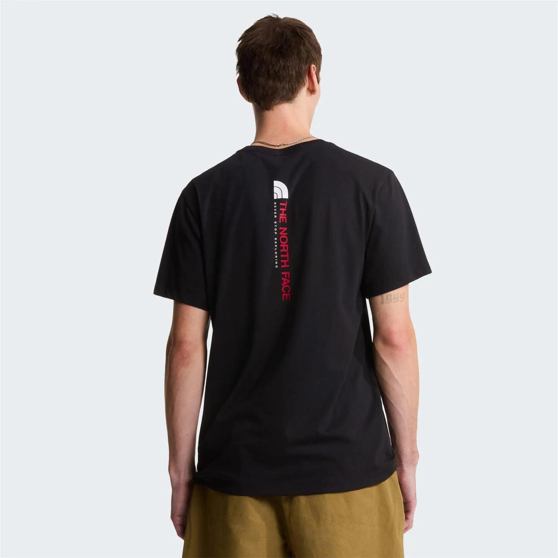 TShirt für , Hochleistungsmaterial Herren Schwarz 4/4