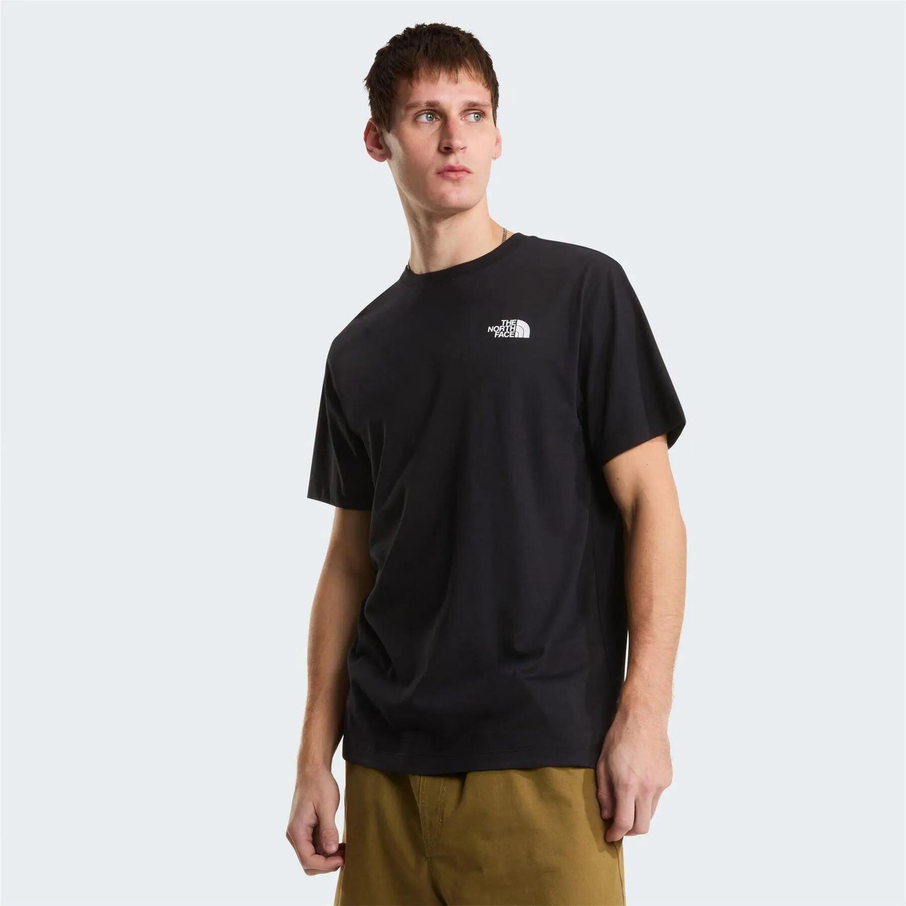 TShirt für , Hochleistungsmaterial Herren Schwarz 3/4