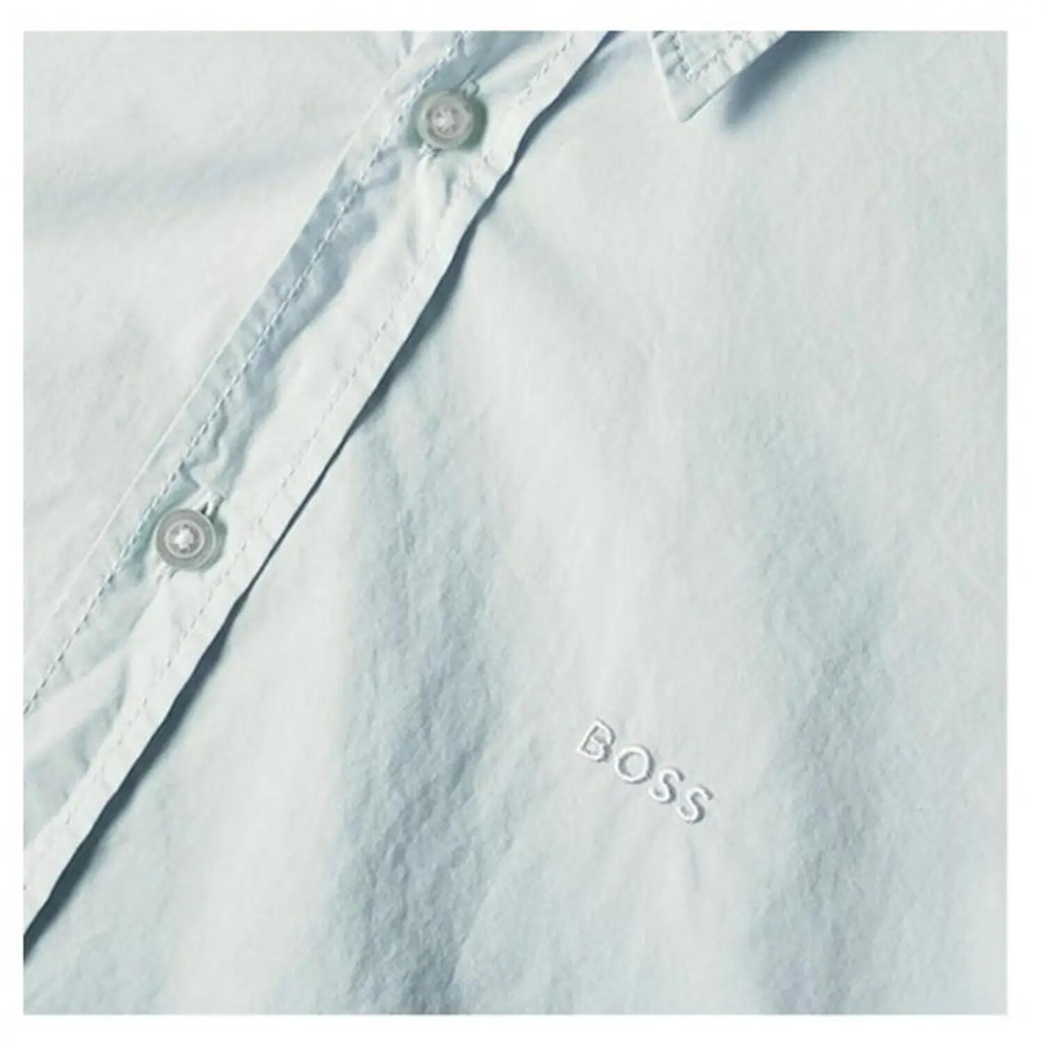 Camicia Manica Lunga Uomo Boss Relegant 6 M Blu 3/4