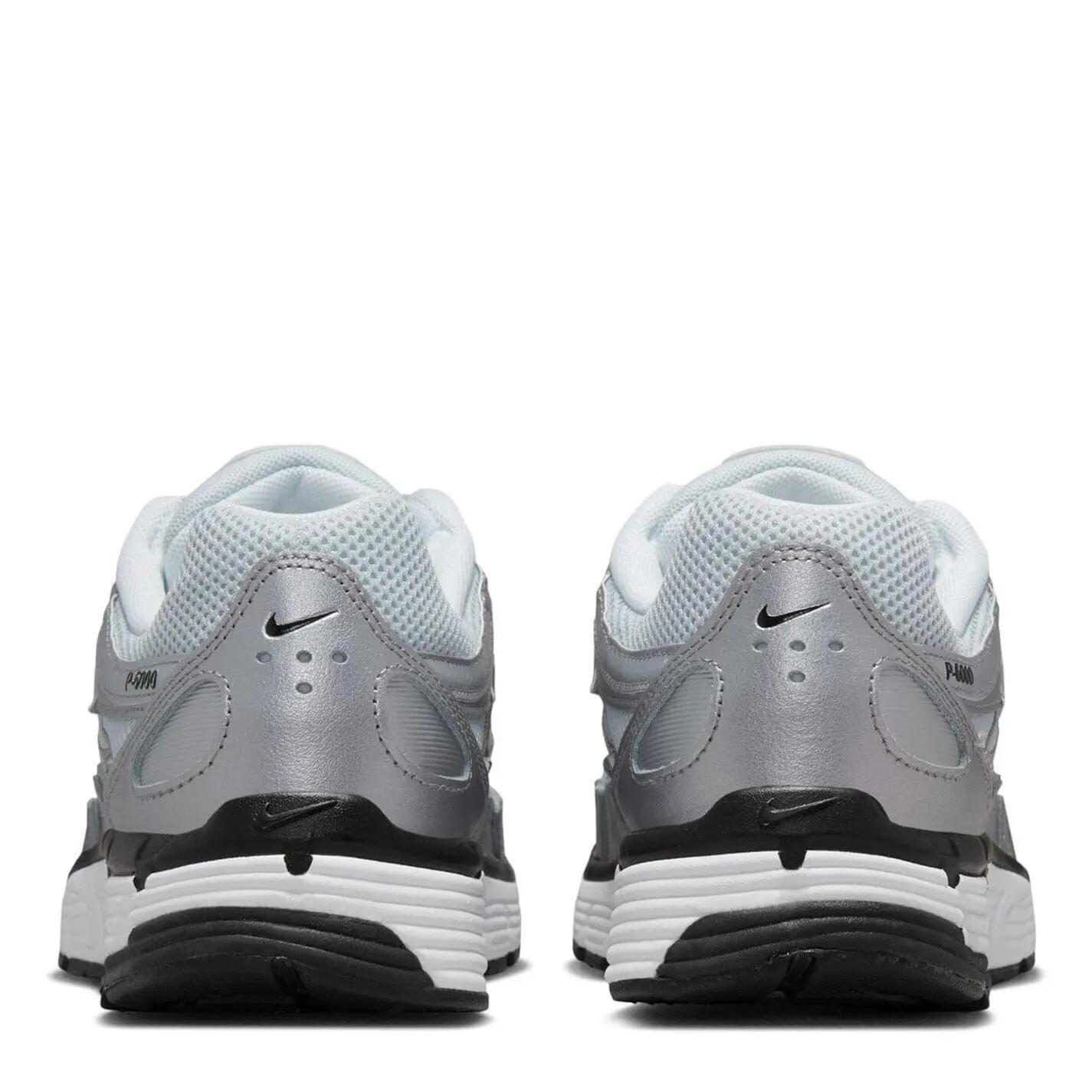 Baskets P6000 Femme (Blanc / Argenté) 4/5