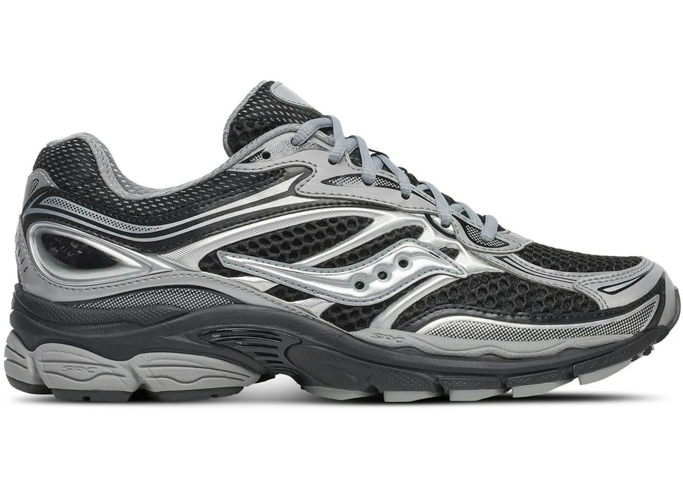 Scarpe - corsa - uomo - comode, strutturate - ProGrid Omni 9 - nero/argento. 2/3