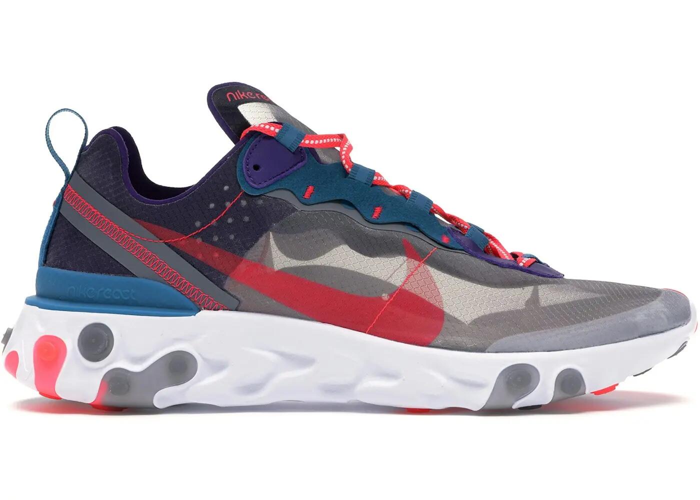Chaussures - Marche - Hommes - React Element 87 - Red Orbit 2/3
