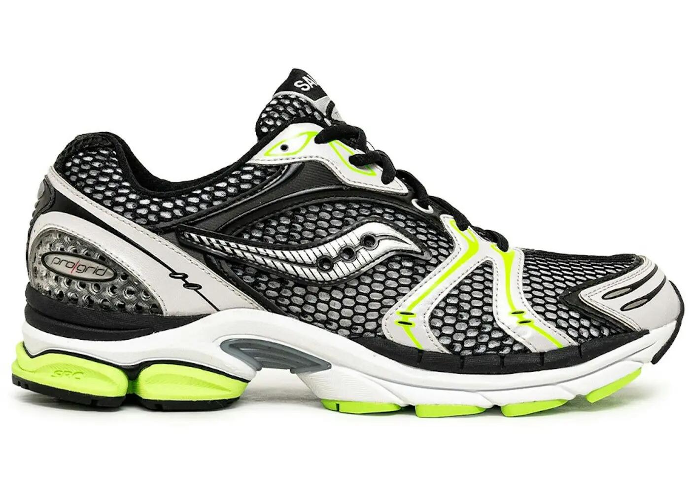 Saucony ProGrid Triumph 4 Black Speed Green 2/3