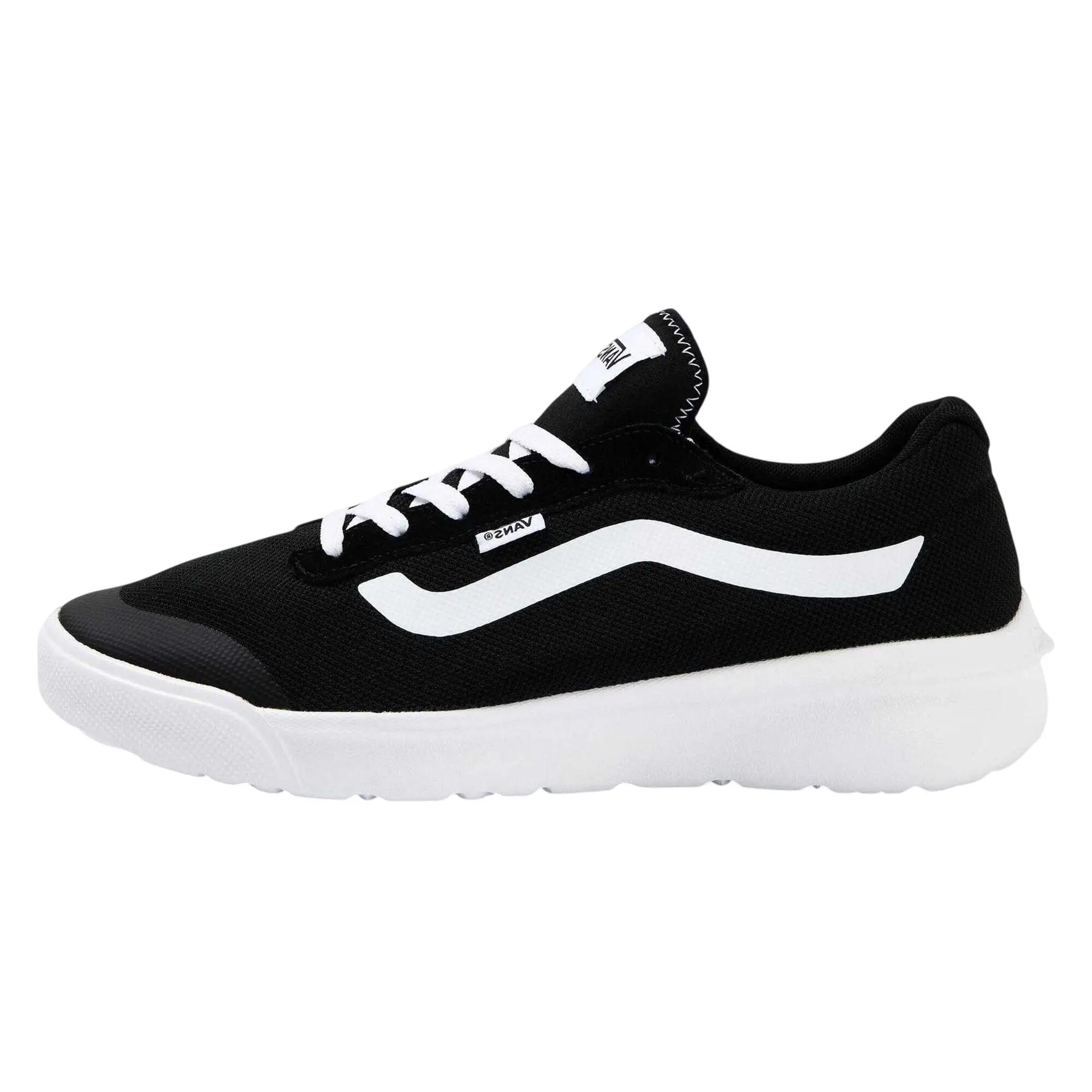 Seitenstreifen Sneaker für , Canvas Herren Schwarz 2/3