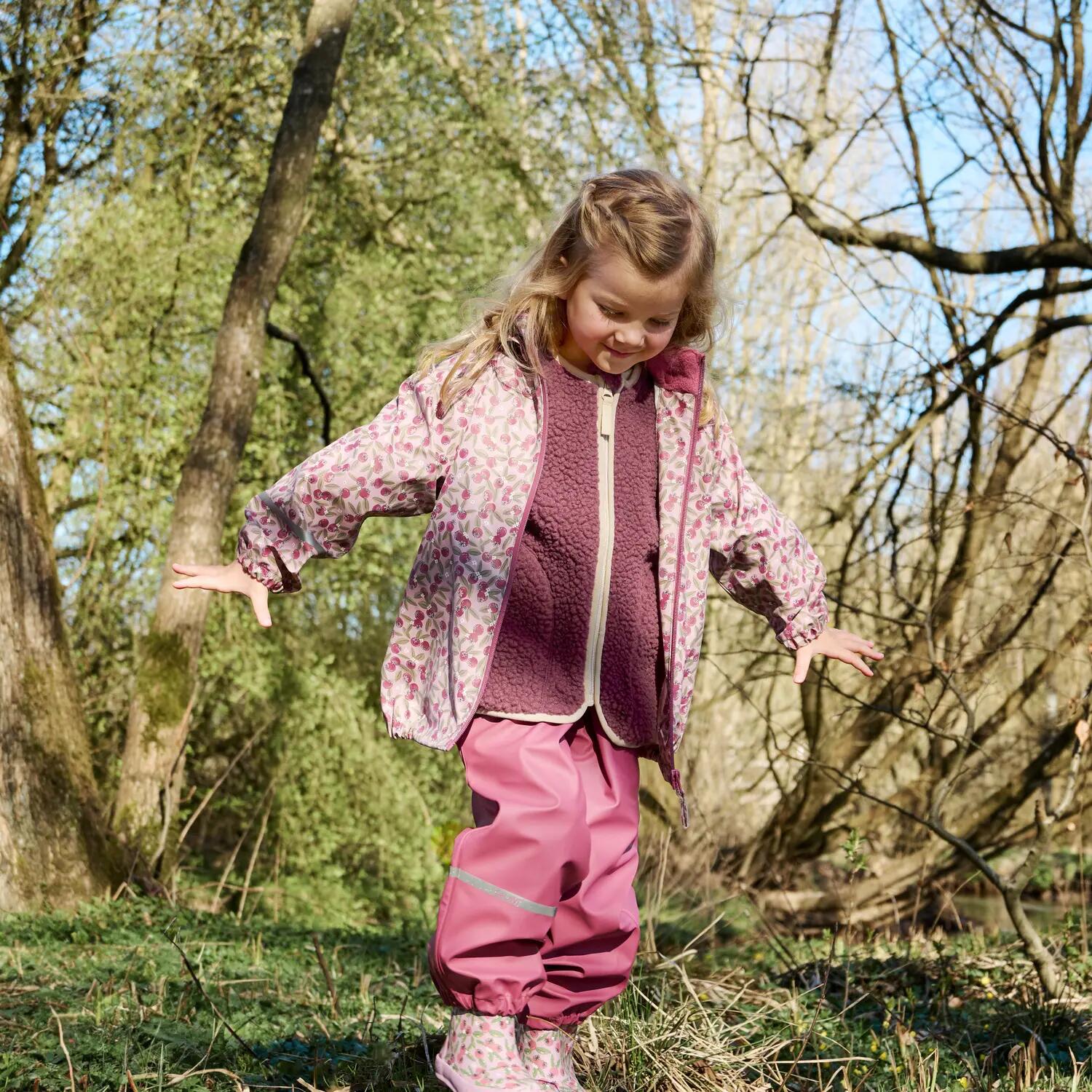 Set antipioggia per bambina Hawthorn Rose 3/5