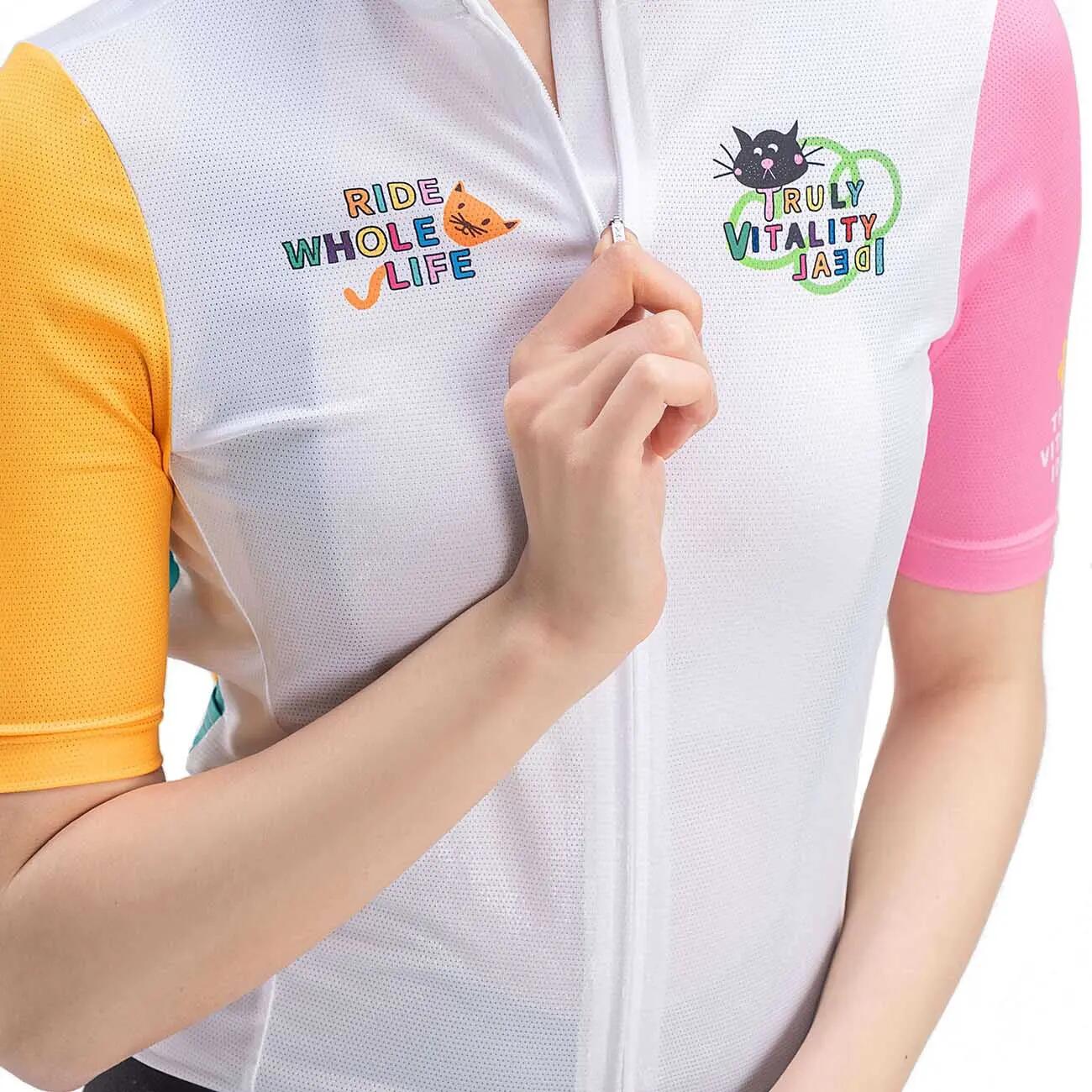Maglia da ciclismo con zip 5/7