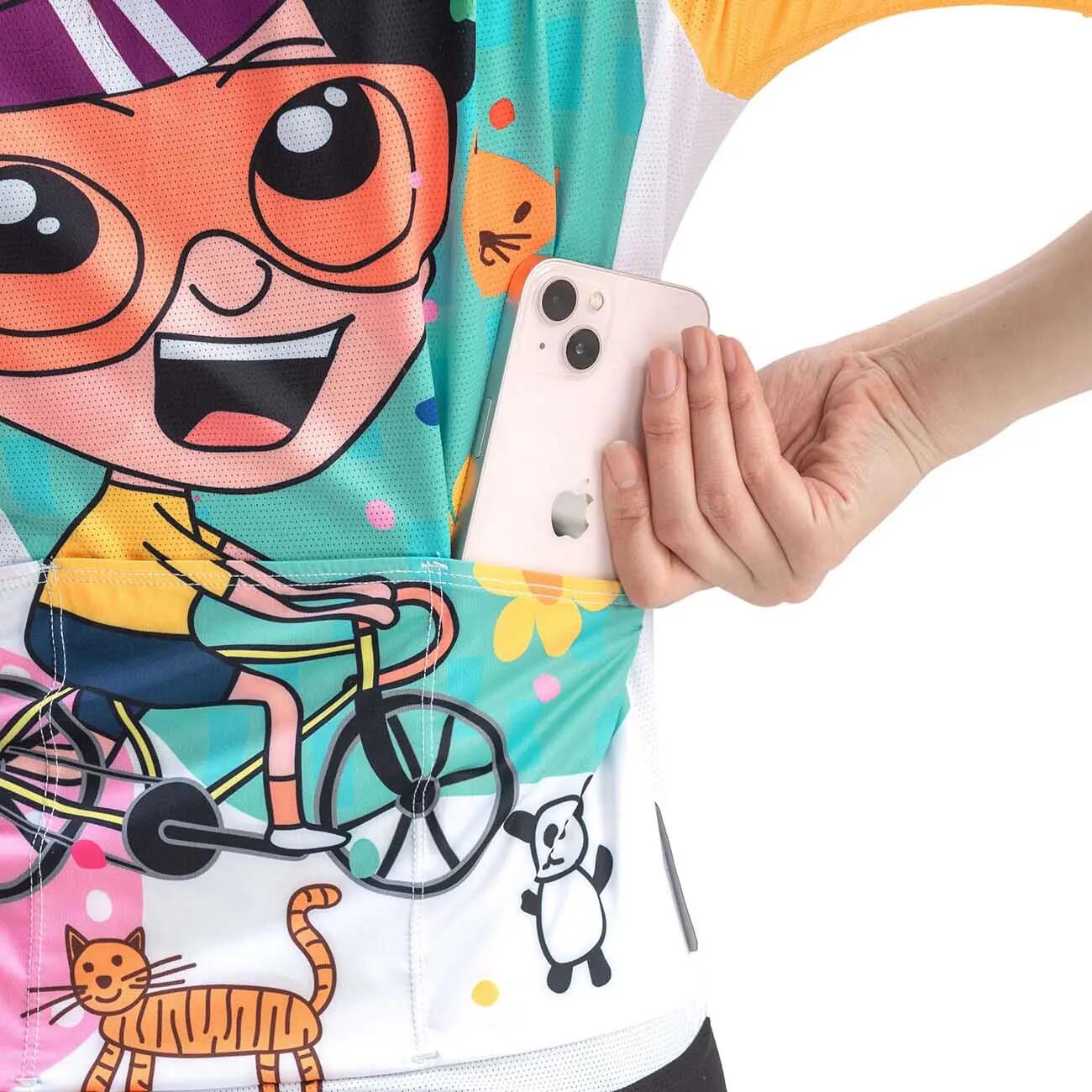 Maglia da ciclismo con zip 7/7