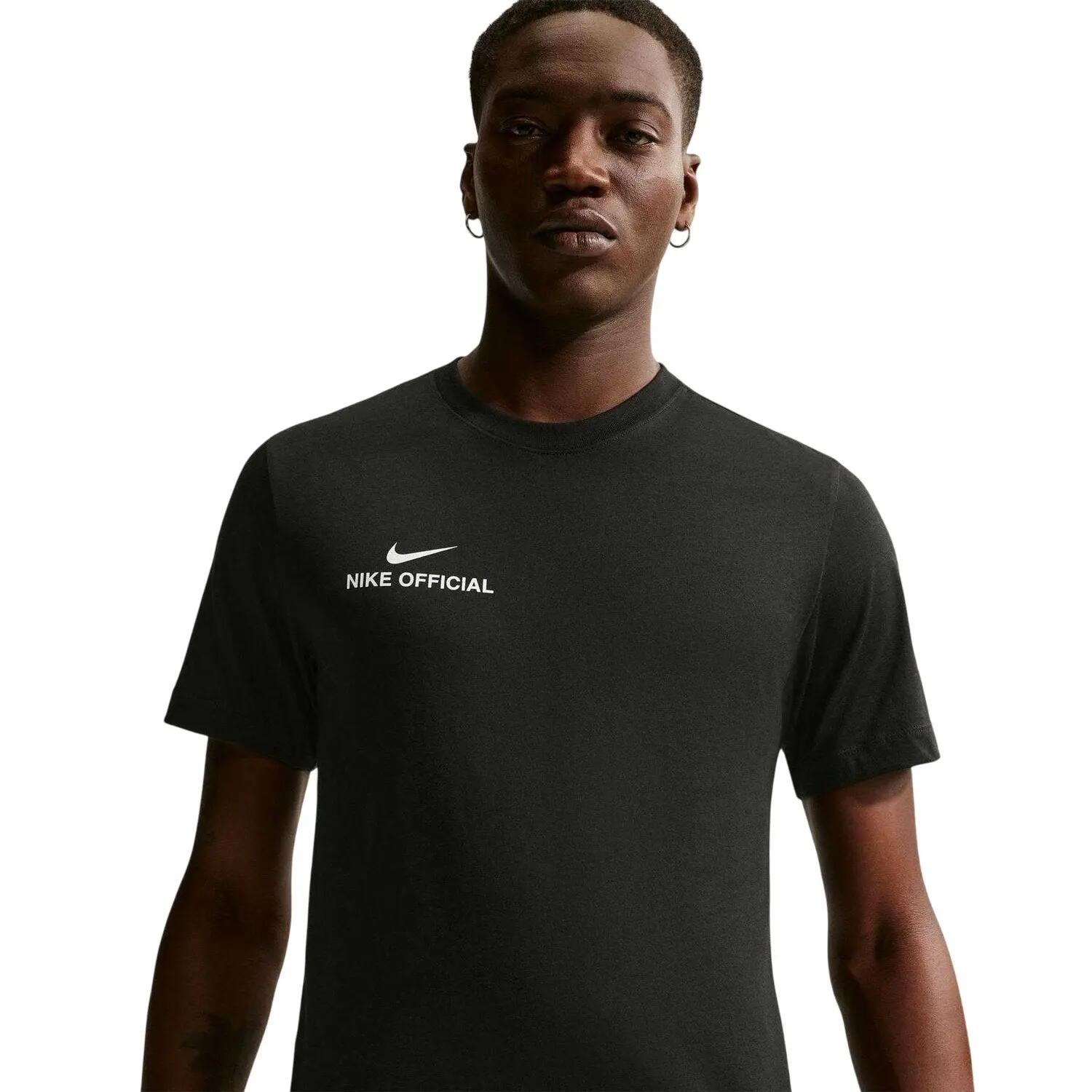 Maglietta Swoosh Uomo Nike Sportswear Nero 4/4