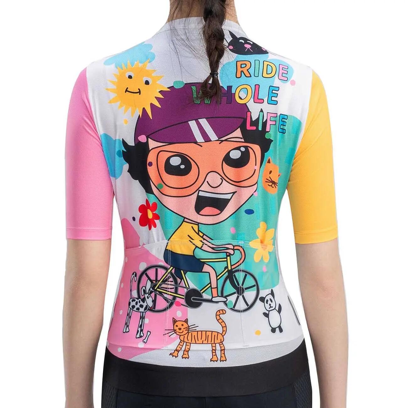 Maglia da ciclismo con zip 6/7