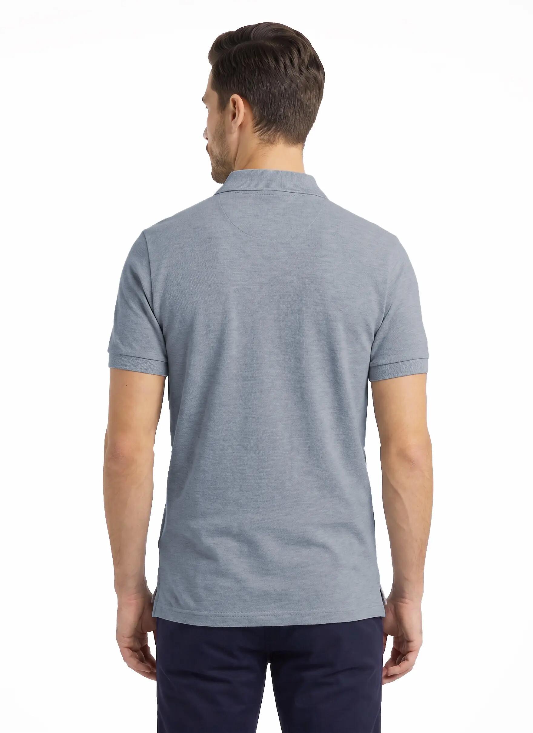 Polo Lacoste para Hombre, Azul, Piqué, Corte Clásico 2/4