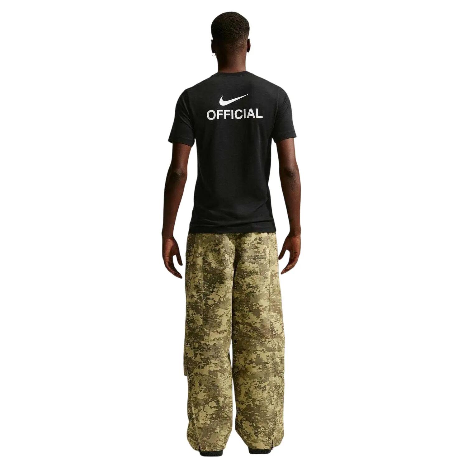 Maglietta Swoosh Uomo Nike Sportswear Nero 2/4