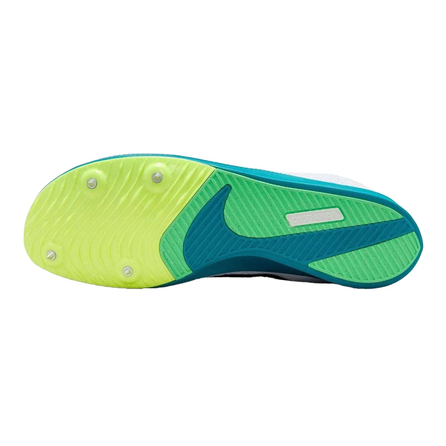 Mens Zoom Rival Distance Athletic Shoe Spikes (White) 4/5