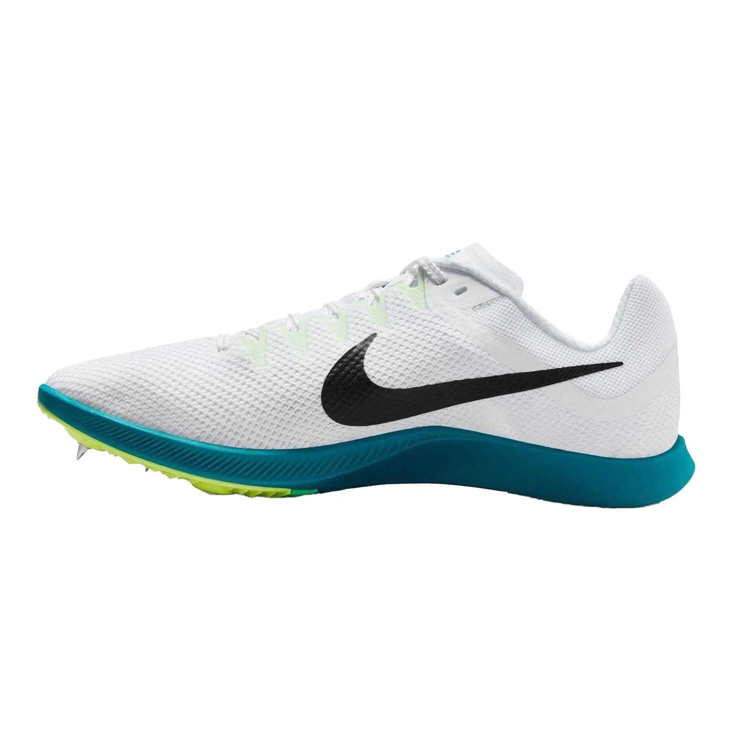 Mens Zoom Rival Distance Athletic Shoe Spikes (White) 3/5