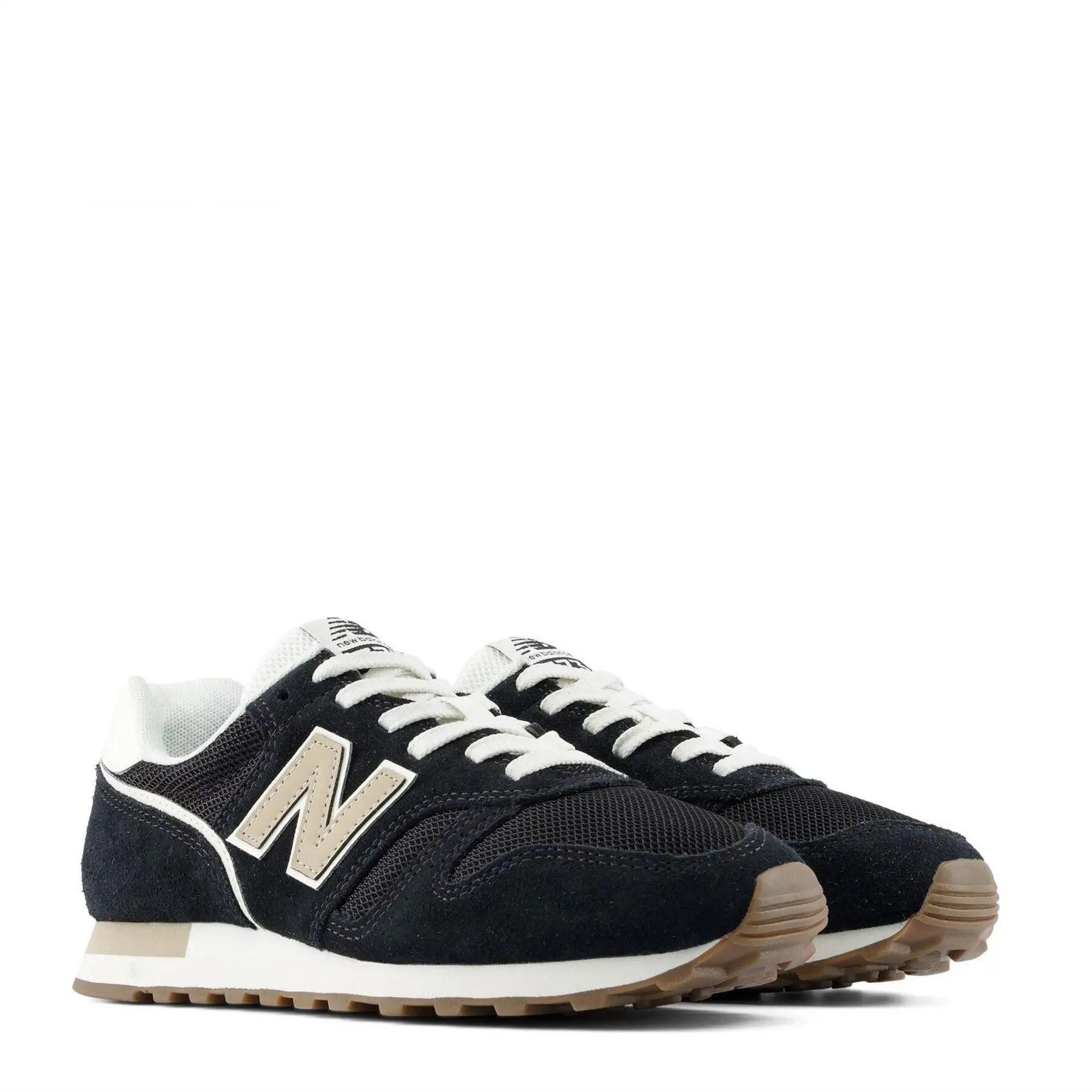 Baskets Femme (Noir / Beige Gris) 2/4
