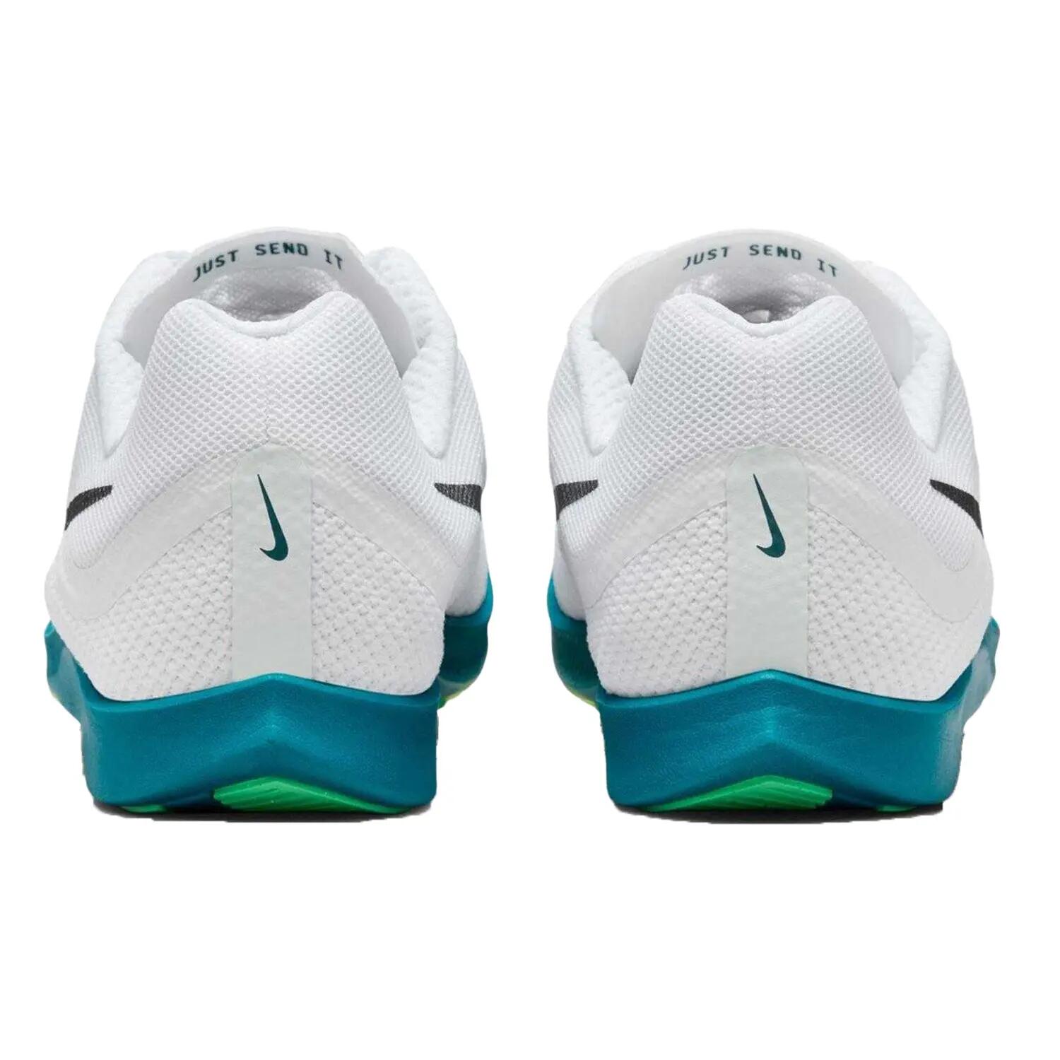 Mens Zoom Rival Distance Athletic Shoe Spikes (White) 2/5