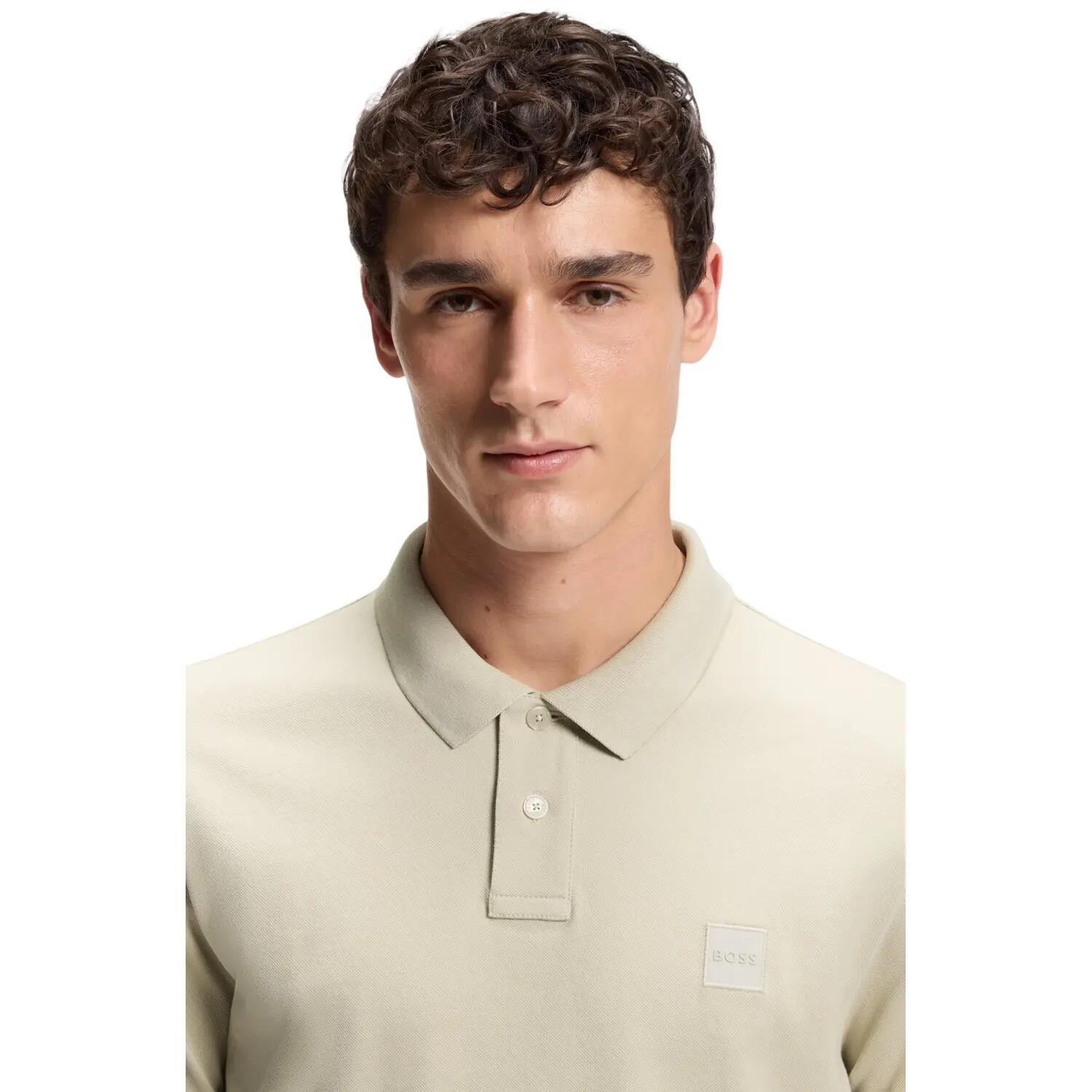 "Passenger" Poloshirt für Herren Pastellgrau 4/4