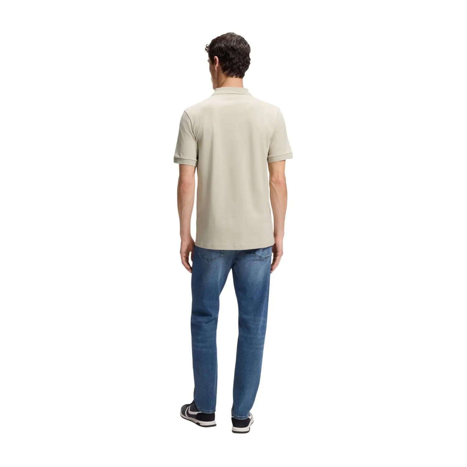 "Passenger" Poloshirt für Herren Pastellgrau 3/4