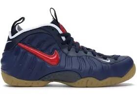 Nike Air Foamposite Pro Blue Void University Red 2/2