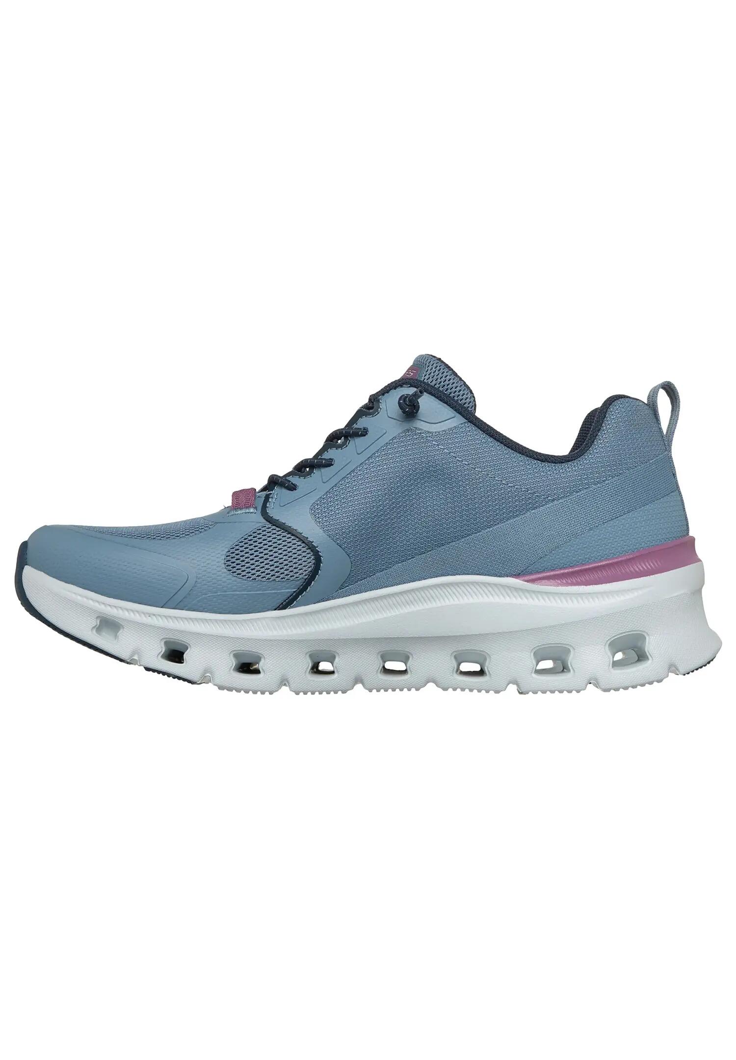 Skechers Damen Glide Step Pro Cool Drift Slip Ins Sneaker Slate 4/4