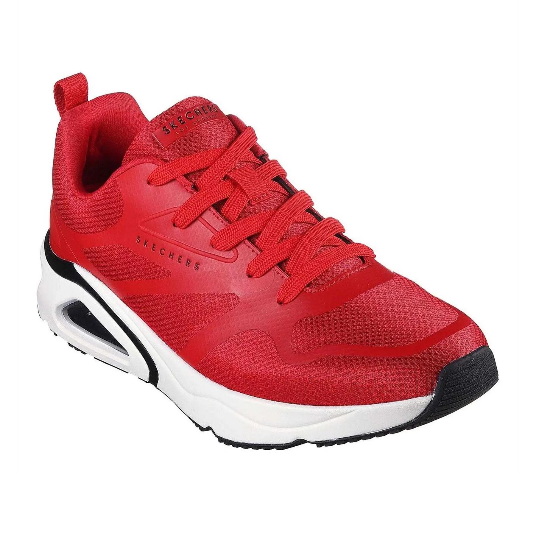 Herensportschoenen met overlay (Rood) 6/6