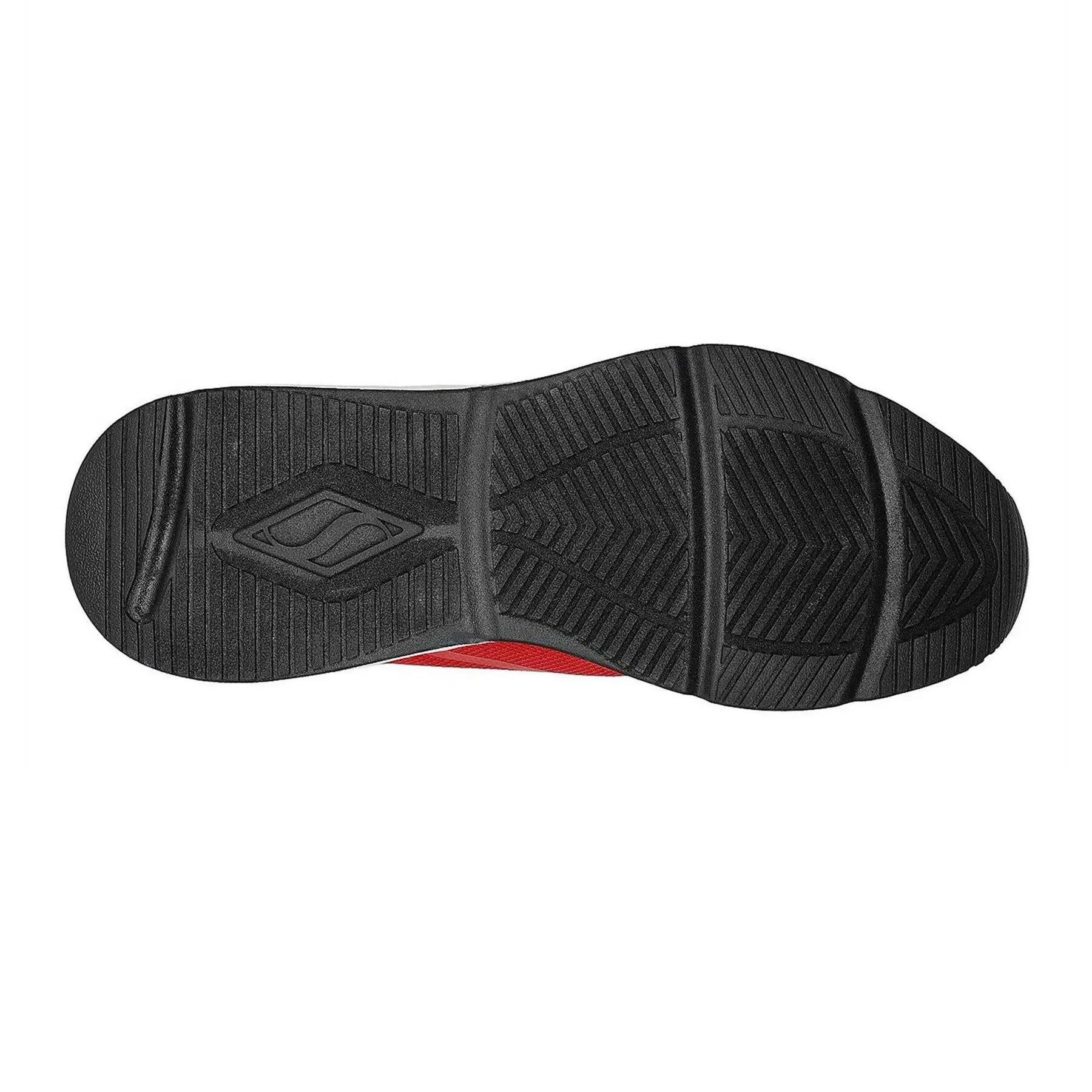 Herensportschoenen met overlay (Rood) 4/6
