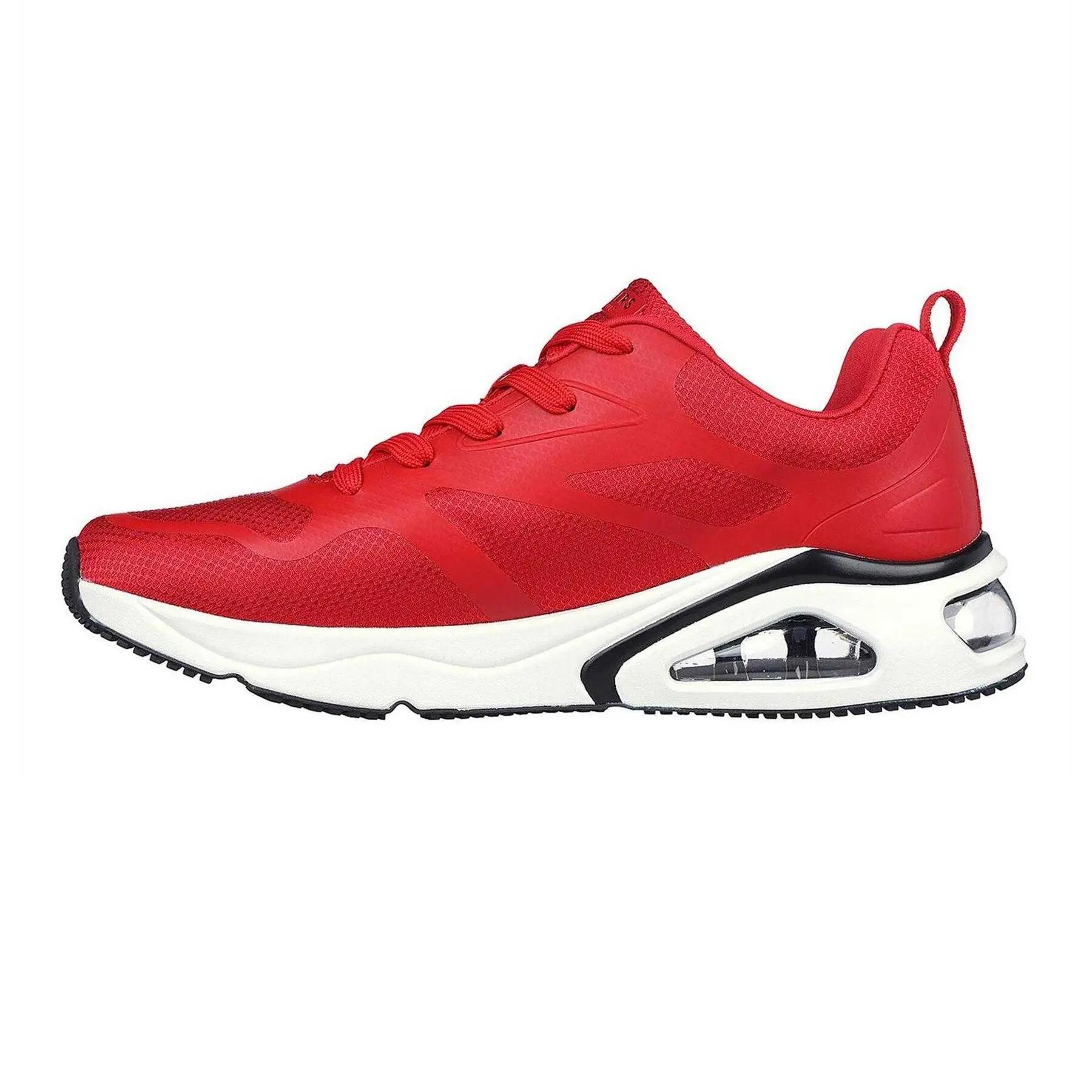 Herensportschoenen met overlay (Rood) 2/6