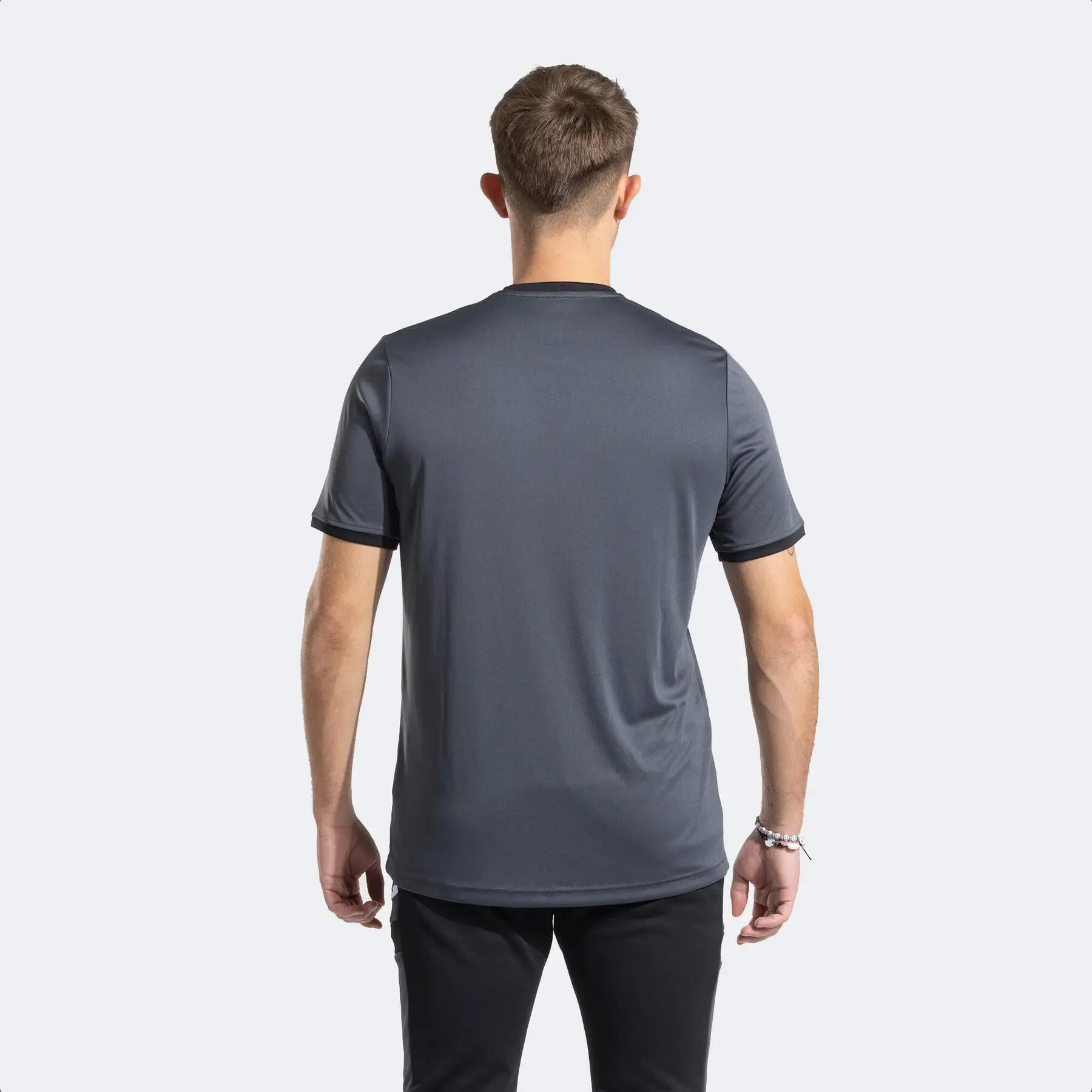 Camiseta M/C Hombre Joma Combi Premium 104494 Antracita Negro 151 Transpirable 4/6