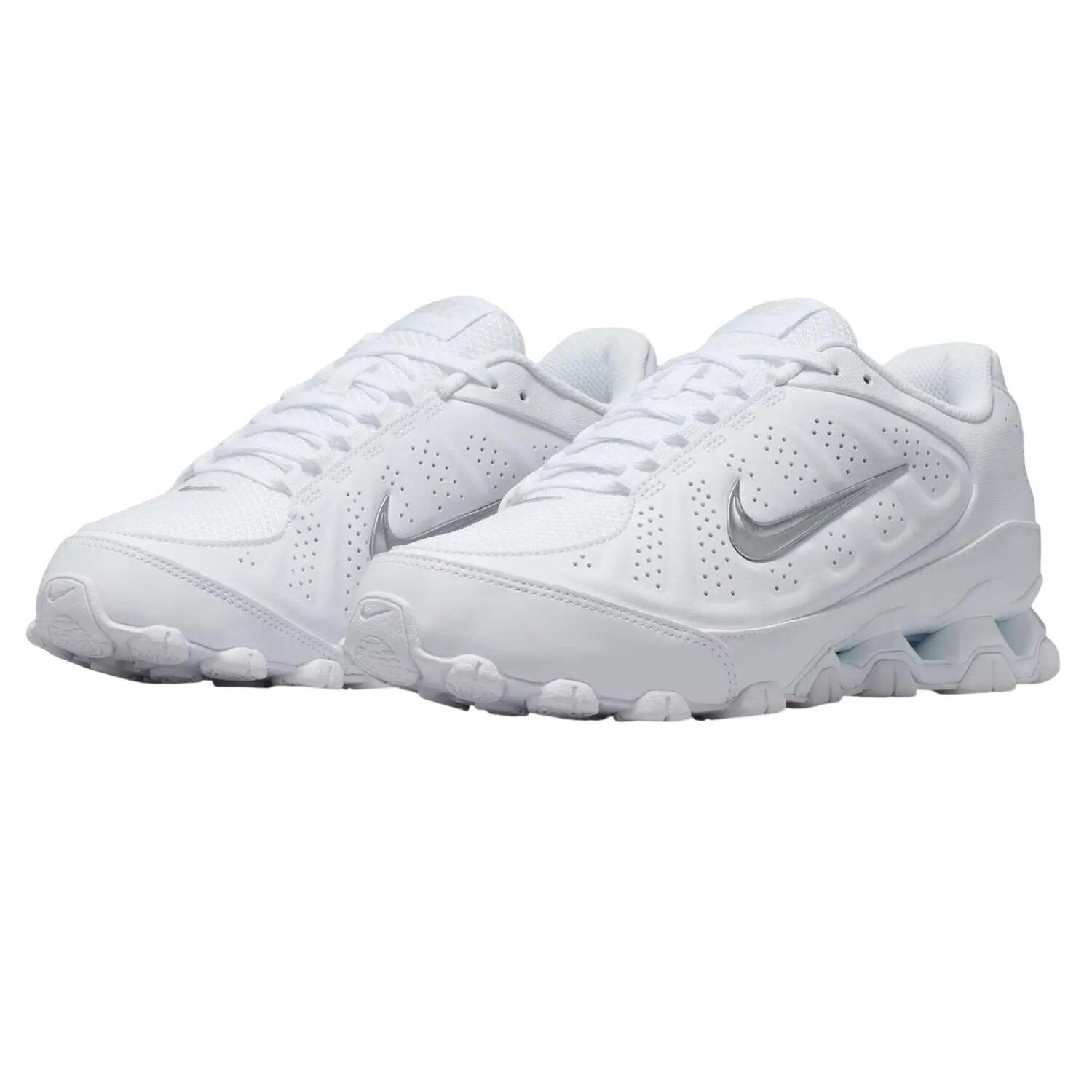 Womens/Ladies Reax Swoosh Trainers (White) 4/4