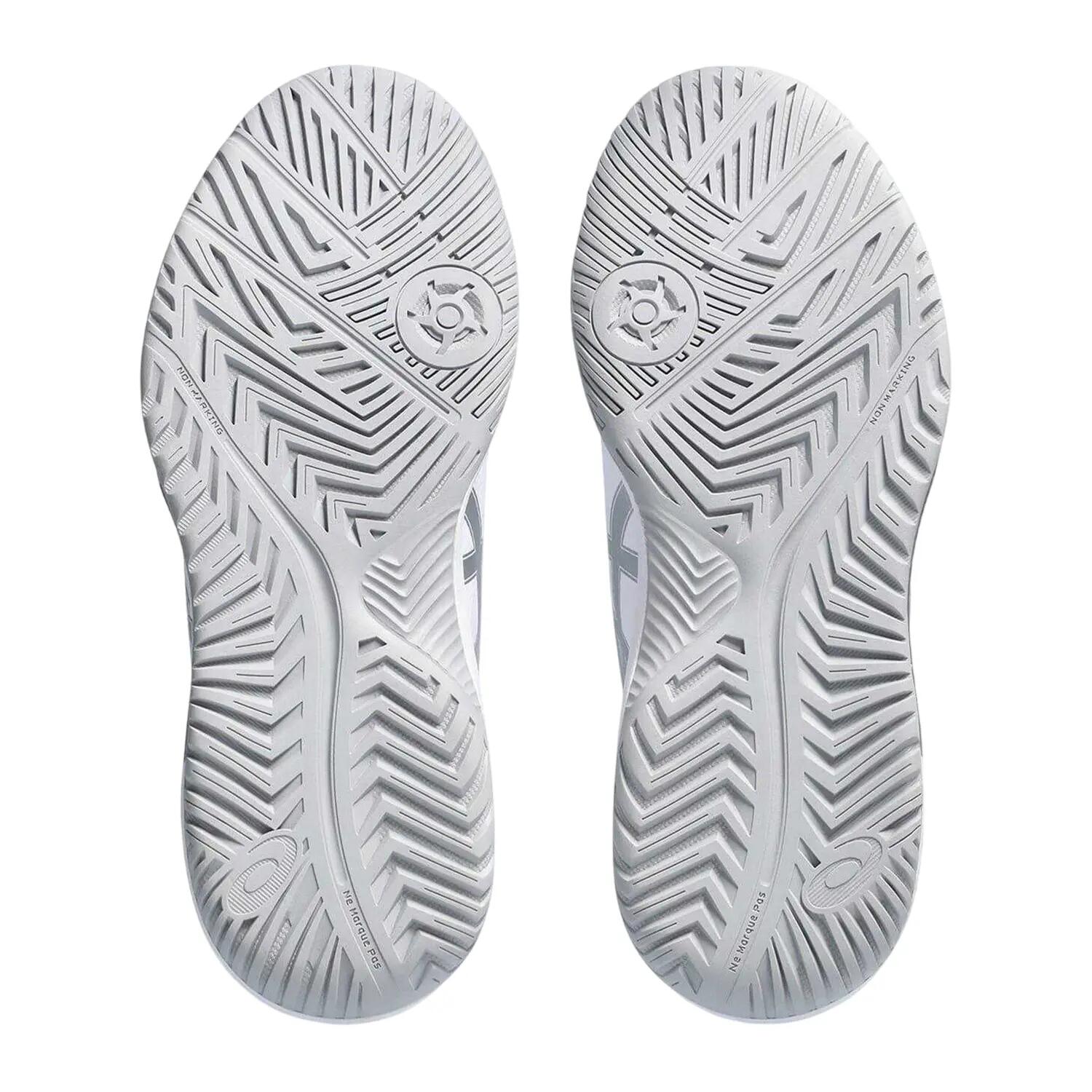 Scarpe Da TennisDonna Asics Gel Dedicate 8 Bianco Argento 3/5
