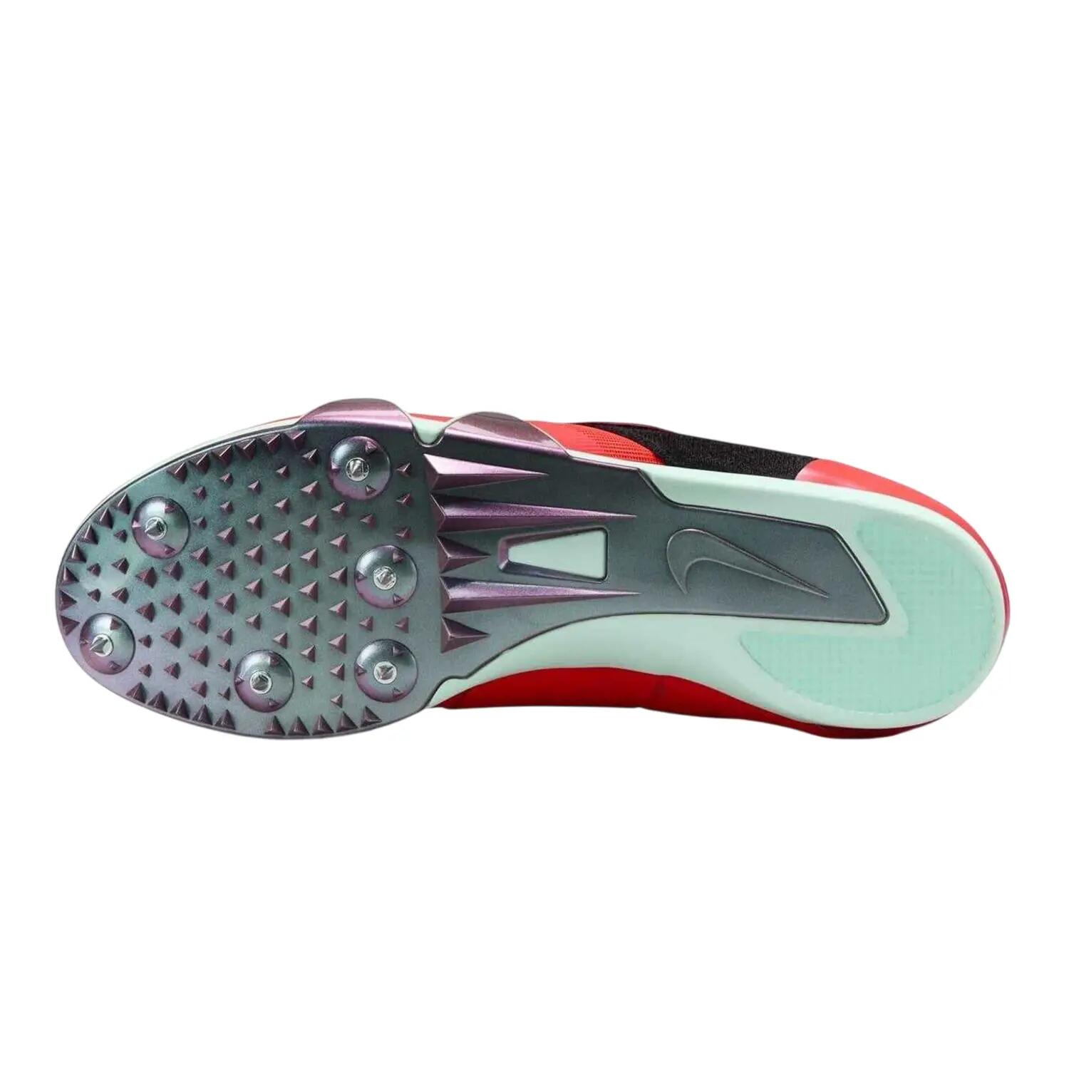Mens Pole Vault Spike Trainer (Bright Crimson) 4/4