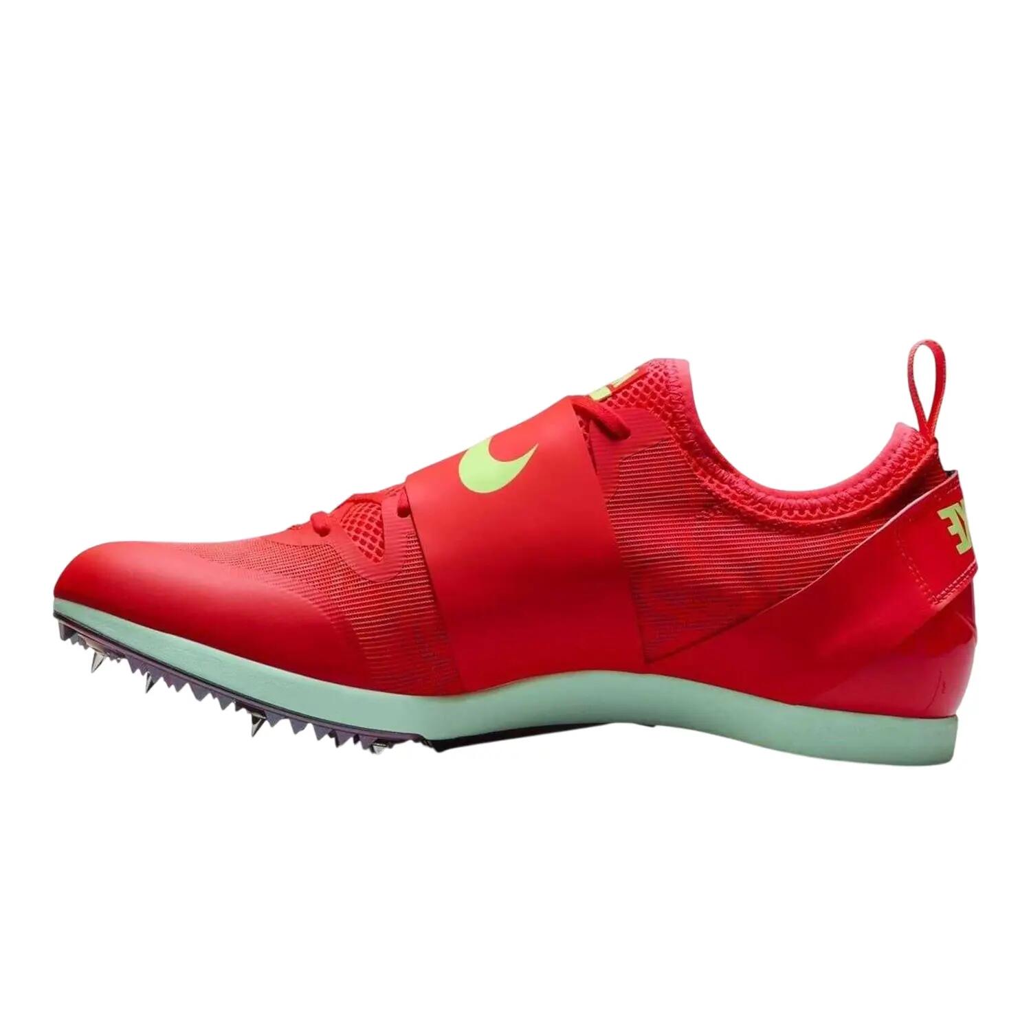 Mens Pole Vault Spike Trainer (Bright Crimson) 2/4