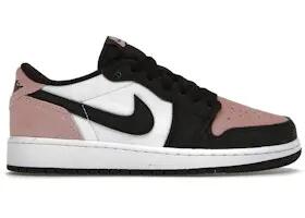 Chaussures - marche - enfants - jordan 1 low og - blanc/coral 3/3