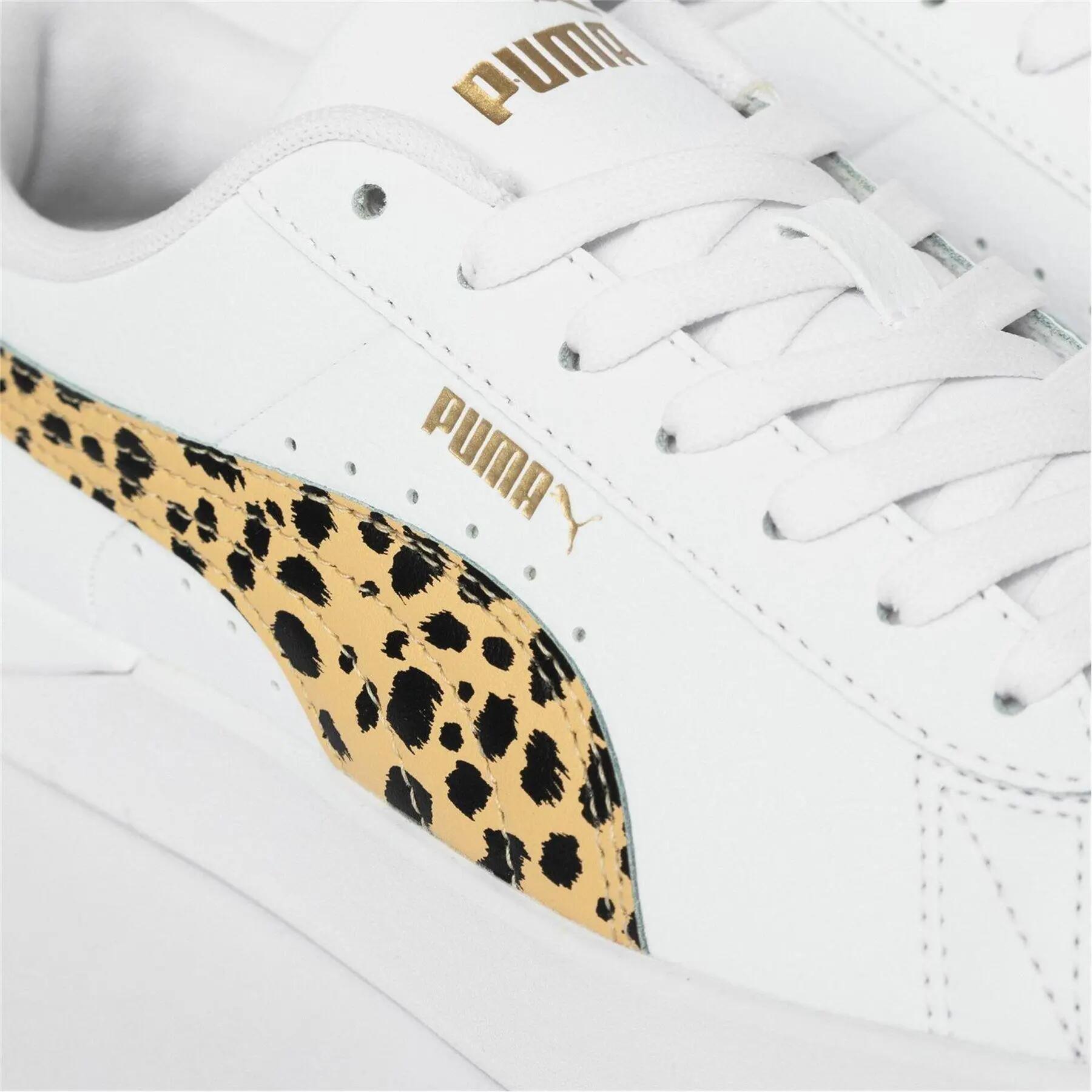 Baskets JADA Femme (Blanc / Beige / Noir) 3/5