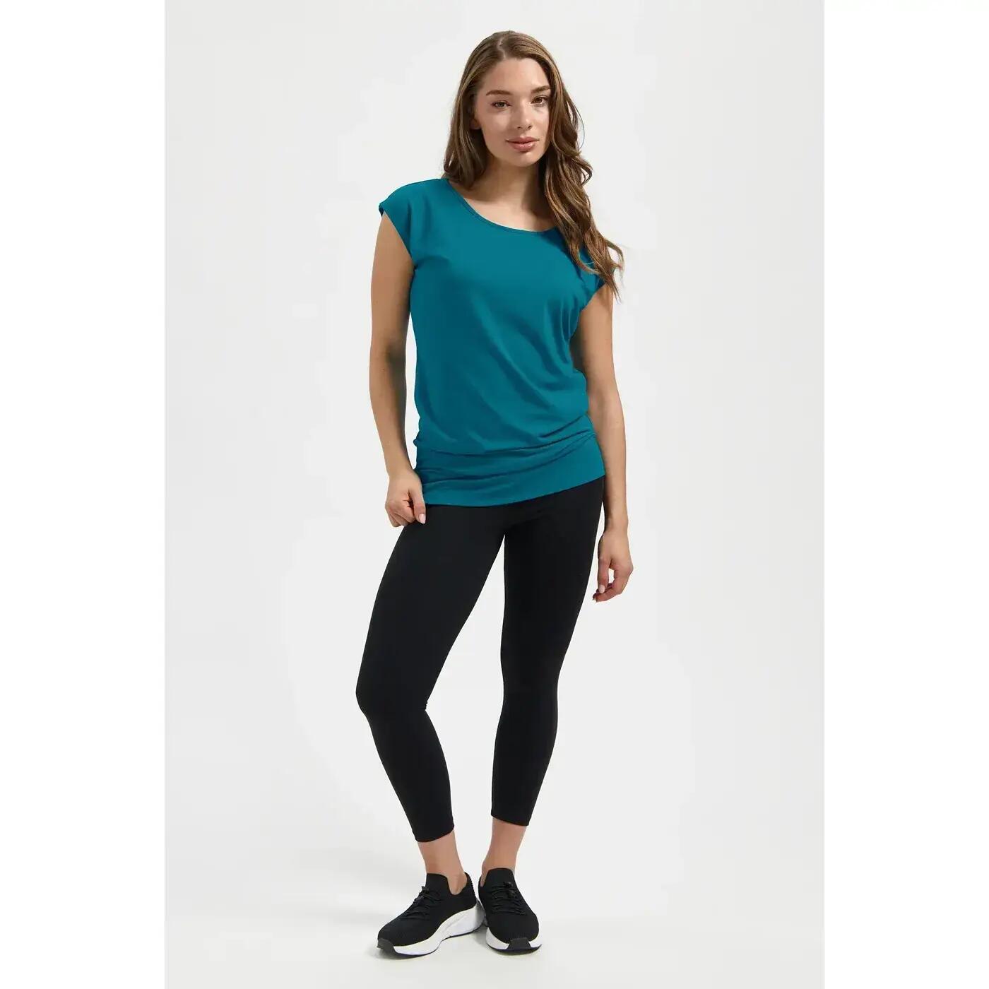 Loose fit Asana Yoga en Pilates Tee - Riverstone 6/6