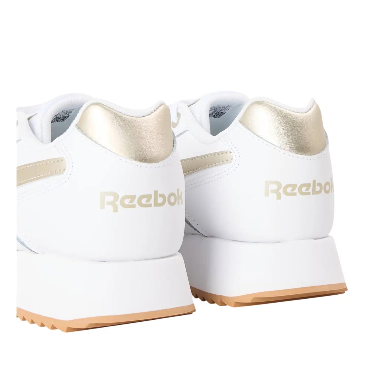 Baskets GLIDE RIPPLE Femme (Blanc / Beige) 4/4