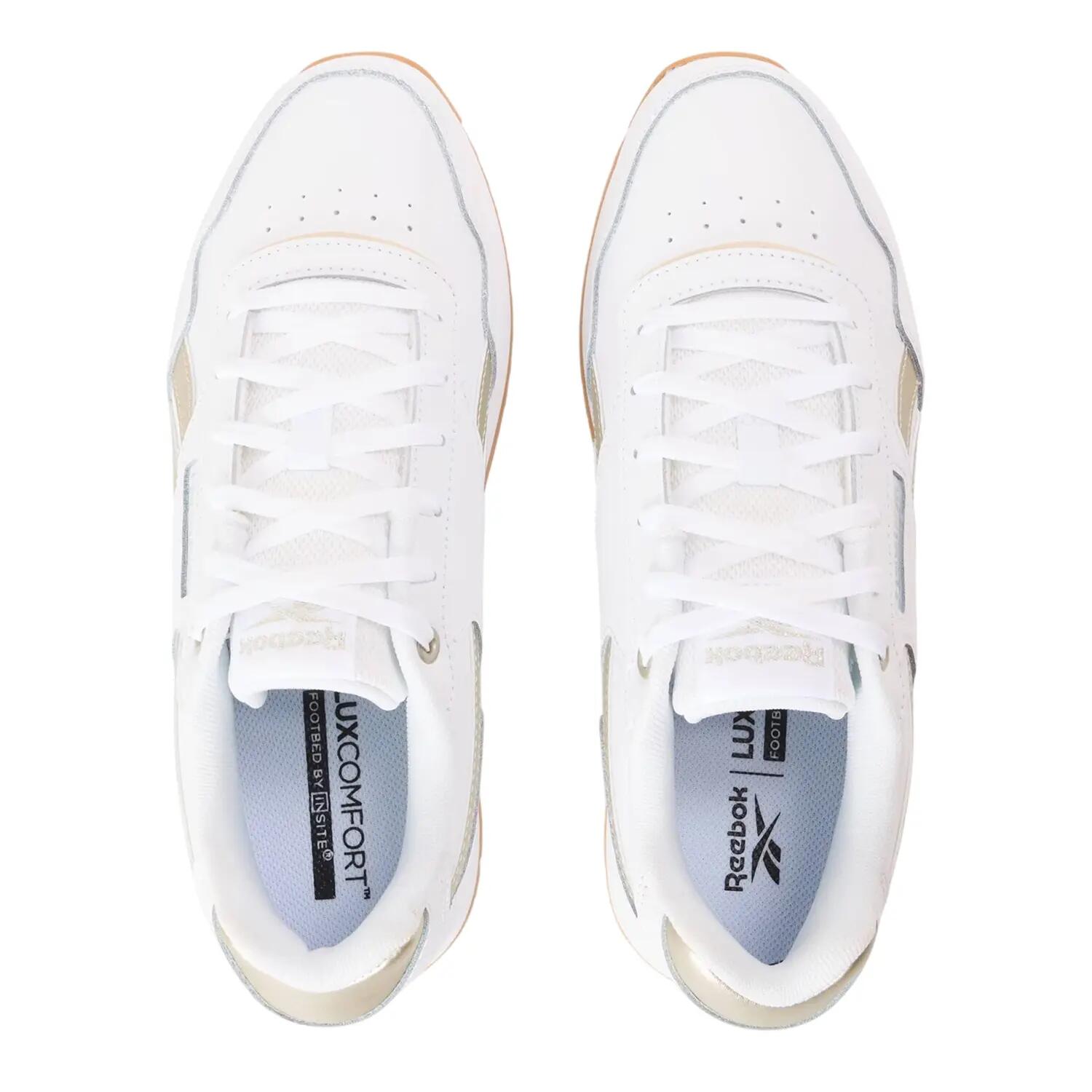 Baskets GLIDE RIPPLE Femme (Blanc / Beige) 2/4