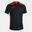T-shirt manga curta Homem Joma Championship vi preto vermelho