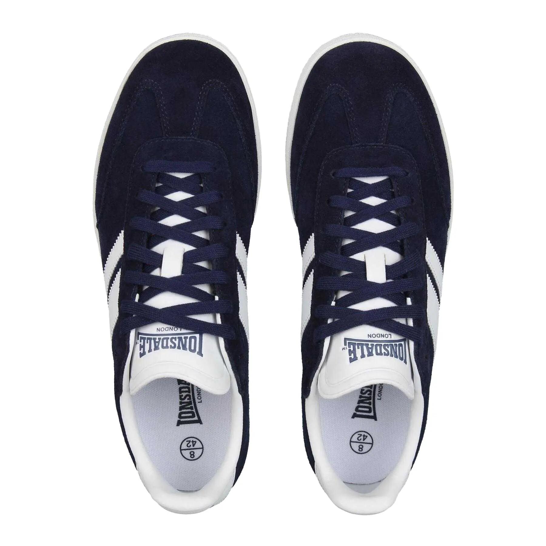 Baskets HAYES Homme (Bleu Marine / Blanc) 3/4