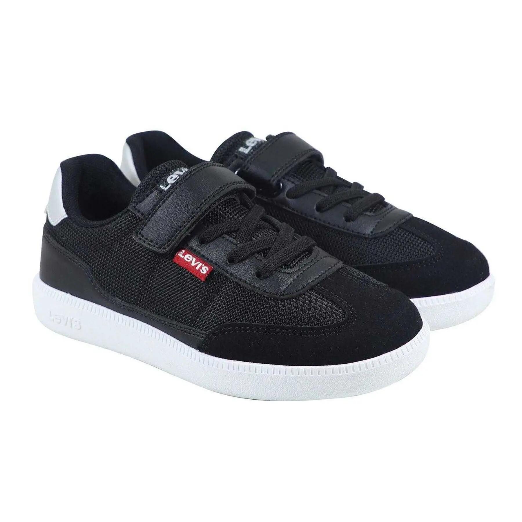"Jackson" Sneaker für Kinder Schwarz/Silber 5/5