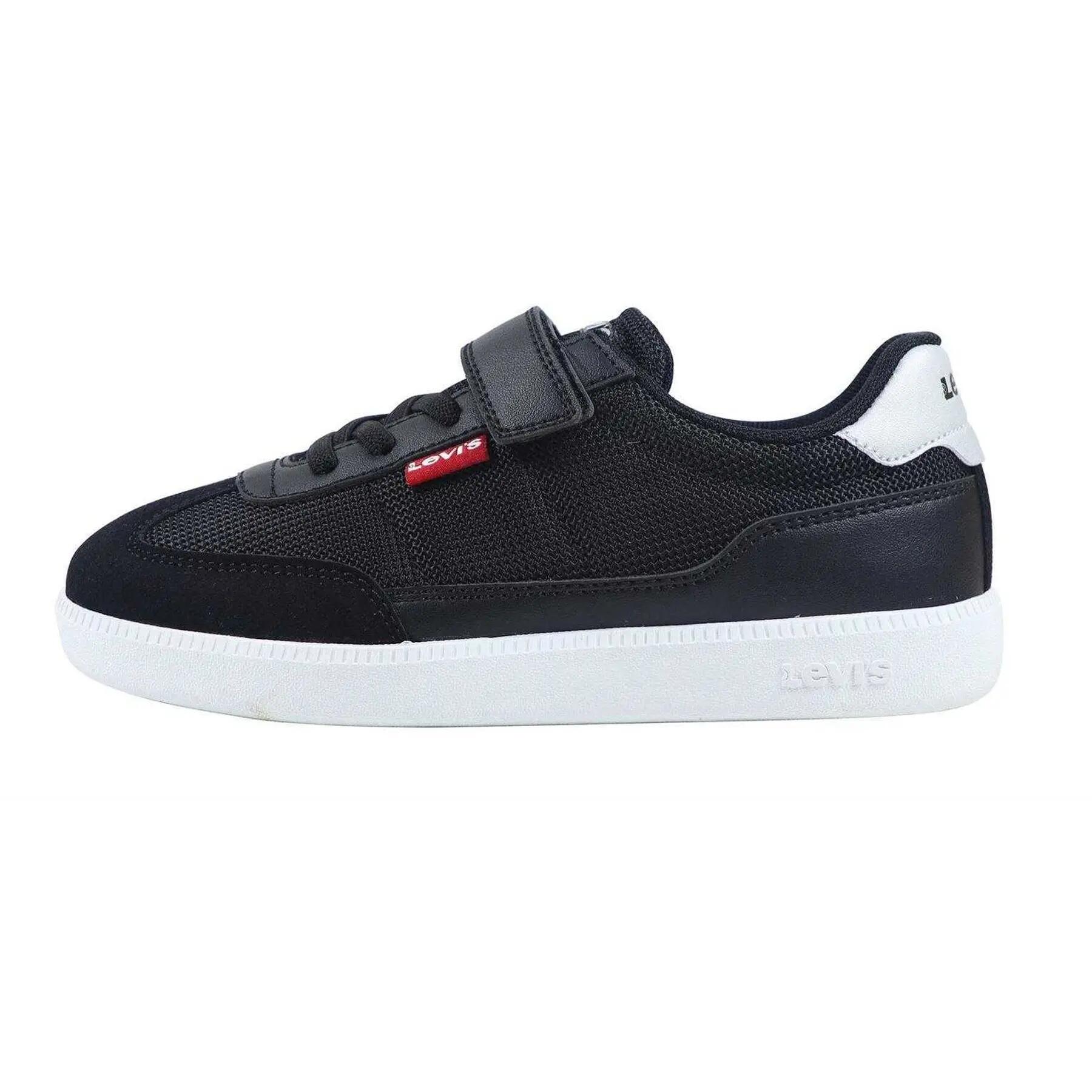 "Jackson" Sneaker für Kinder Schwarz/Silber 3/5