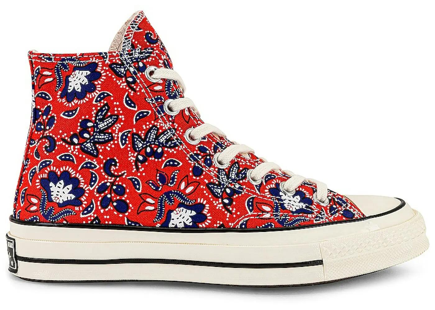 Converse Chuck Taylor All Star 70 Hi Paisley - Habanero Red 2/3