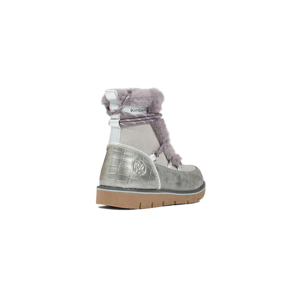 Girls' lined ankle boots - KIMBERFEEL - SKADI 3/4