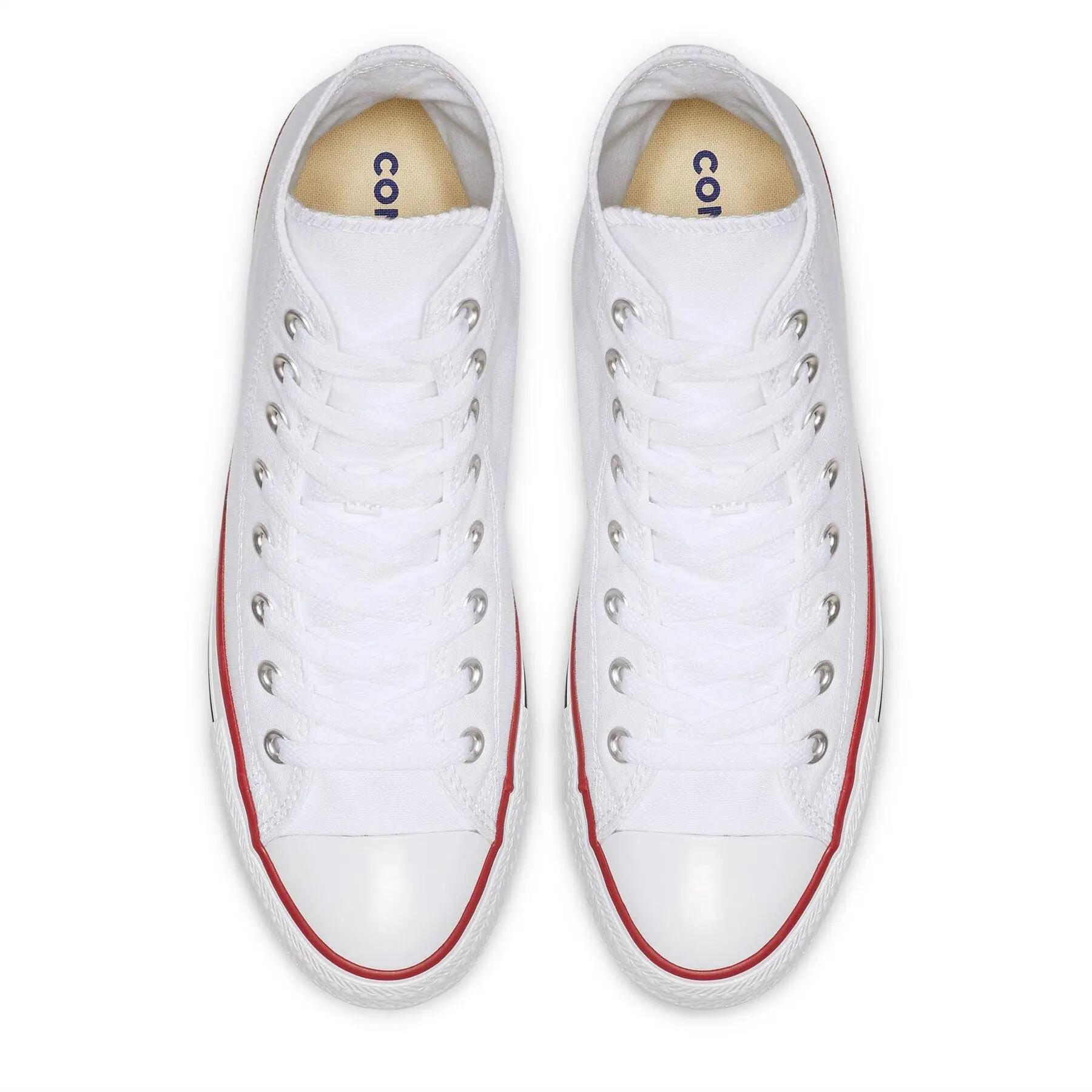 Womens/Ladies Chuck Classic Hi High Top Trainers (White) 3/7