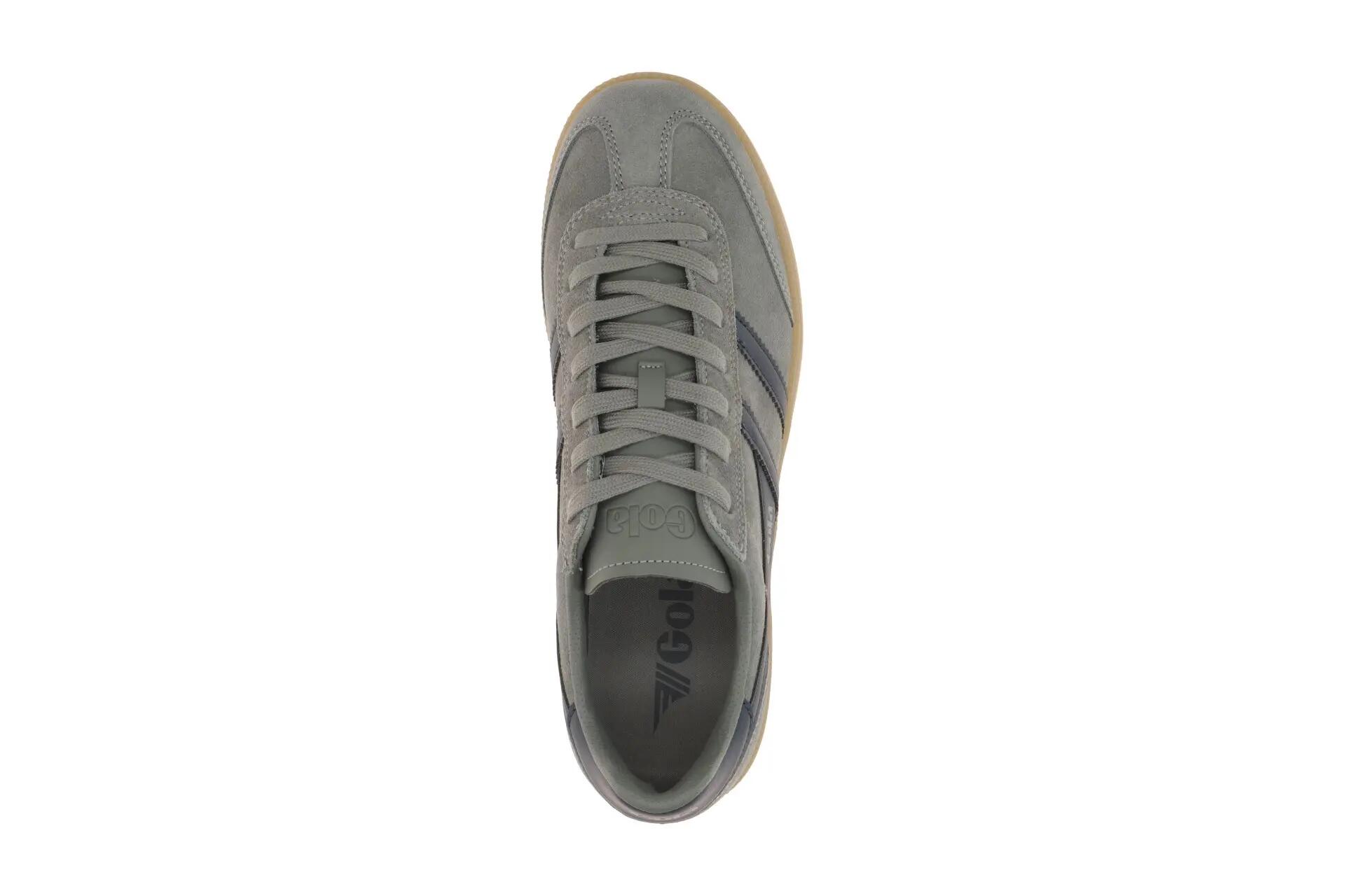 Gola Viper Schuhe Sneakers grau blau Herren Velour CMB735 6/7