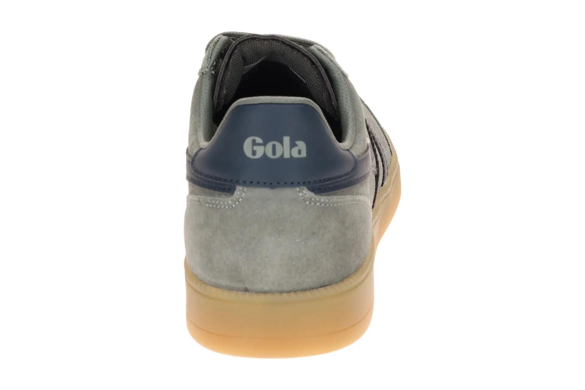 Gola Viper Schuhe Sneakers grau blau Herren Velour CMB735 5/7