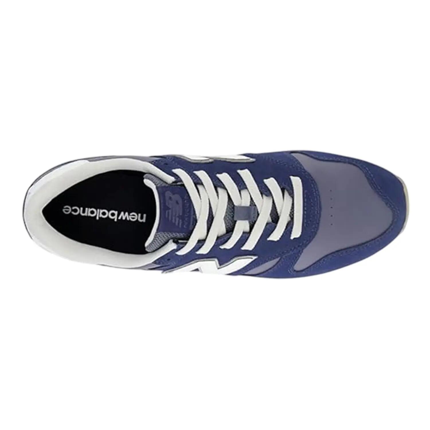 Mens 373 Suede Trainers (Navy) 3/3