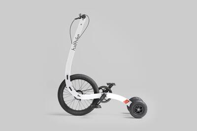 Bici urbana in piedi – Allenamento completo del corpo compatta – Halfbike